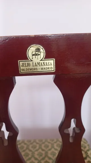 Sillas de madera Julio Lamana