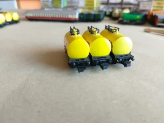 Lote 3 vagones cisterna Shell Arnold