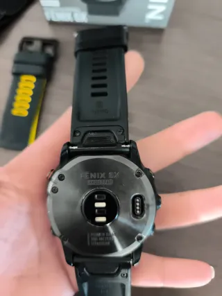 Garmin Fenix 6X Pro Solar Negro/Amarillo