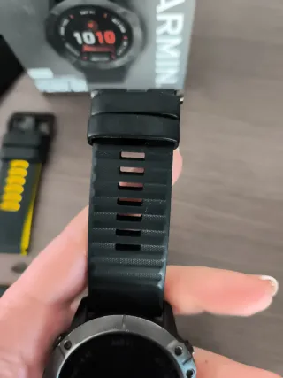 Garmin Fenix 6X Pro Solar Negro/Amarillo