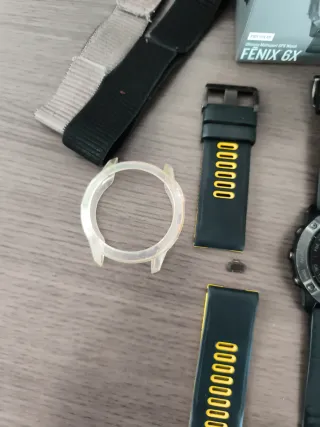 Garmin Fenix 6X Pro Solar Negro/Amarillo