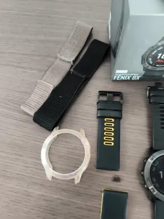 Garmin Fenix 6X Pro Solar Negro/Amarillo