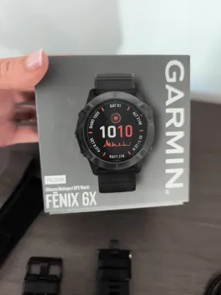 Garmin Fenix 6X Pro Solar Negro/Amarillo