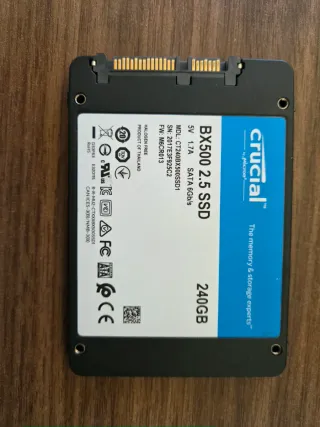 SSD Crucial BX500 240 GB