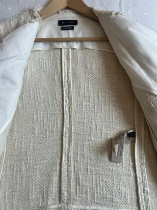 Americana Massimo Dutti Beige