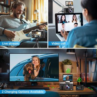 Cámara Digital 4K con WiFi SIN ABRIR