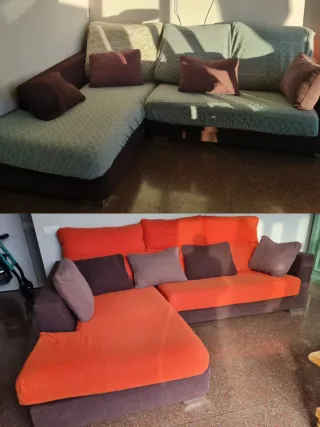 Sofá Chaiselongue Deslizante