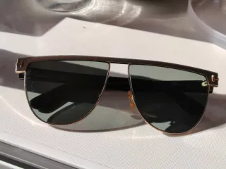 Occhiali da sole Tom Ford oro e nero