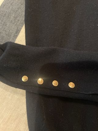 Jersey fino negro Zara