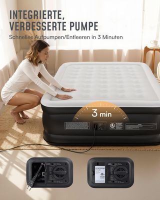 Colchón Hinchable Airefina 2 Personas 340kg