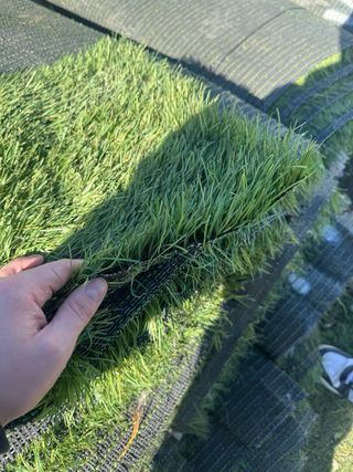 Césped artificial reciclado