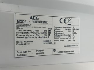 Frigorífico Combi AEG Acero Inoxidable