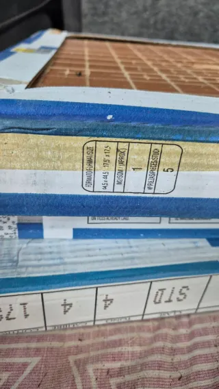 Pack 6 baldosas negras Valls