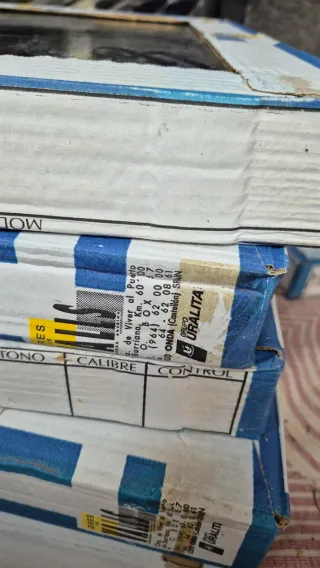 Pack 6 baldosas negras Valls