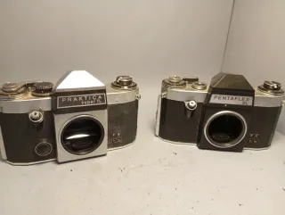 2 Fotocamere Pentaflex e Praktica per Ricambi