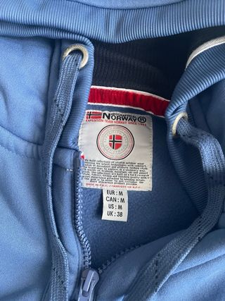 Sudadera Geographical Norway Azul