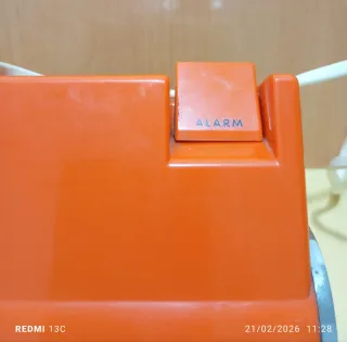 Despertador Sankyo 401C Naranja (Leer descripción)