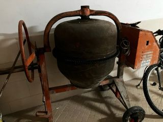 Betoneira Fabriand a funcionar