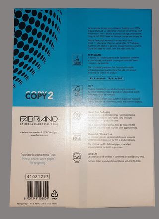 Carta Fabriano Copy 2 A4 80g