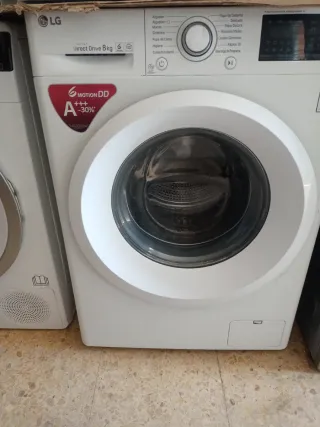 Lavadora LG Direct Drive 8kg