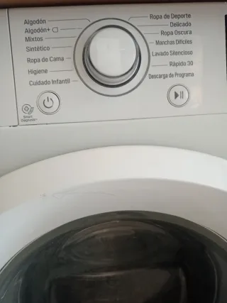 Lavadora LG Direct Drive 8kg