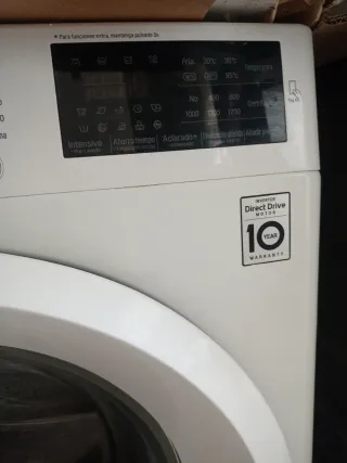 Lavadora LG Direct Drive 8kg