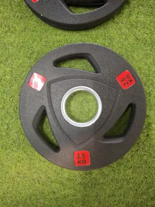 2 Discos Olímpicos 2.5 Kg Nuevos