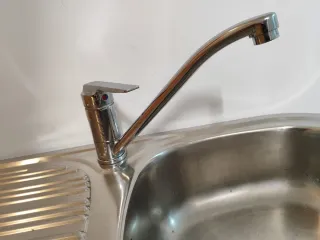 Fregadero Acero Inox con Grifo