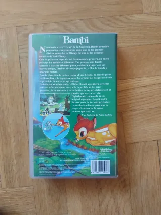 Bambi VHS Disney Clásicos