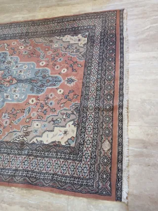 Alfombra persa oriental artesanal
