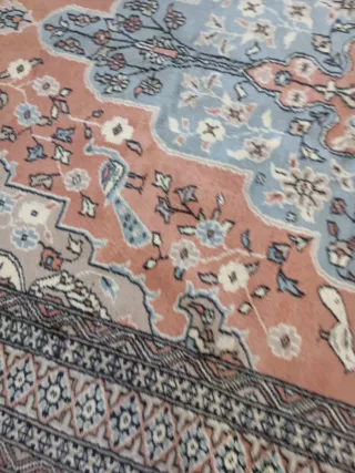 Alfombra persa oriental artesanal