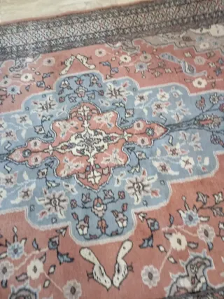 Alfombra persa oriental artesanal