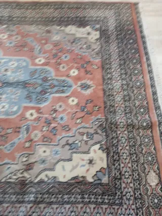 Alfombra persa oriental artesanal