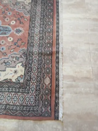 Alfombra persa oriental artesanal