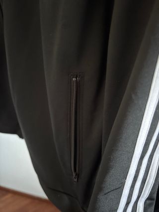 Sudadera Adidas Negra con Cremallera
