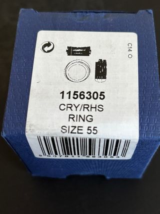 Anillo Swarovski Talla 55