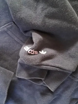 Felpa Adidas cotone garzata unisex 11 anni.