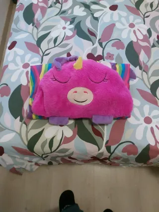 Saco dormir unicornio arcoíris 3-4 años