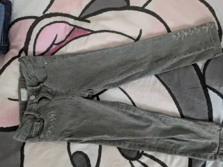 Lote 6 tejanos niña, tallas 92-98-104