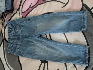 Lote 6 tejanos niña, tallas 92-98-104