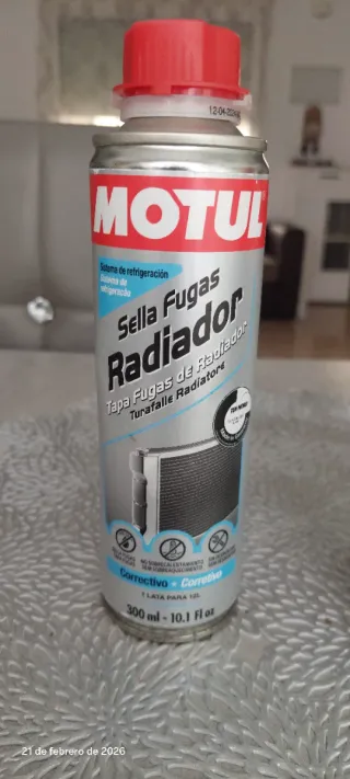 Motul Sella Fugas Radiador y Nigrin Tapa Fugas