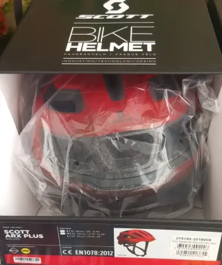 Casco Scott Arx Plus Rojo Talla L