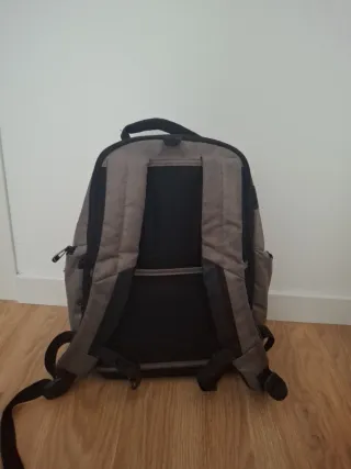 Mochila Samsonite Gris y Negra