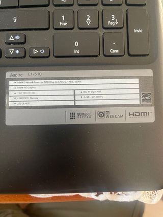 Acer Aspire E1-510 Notebook