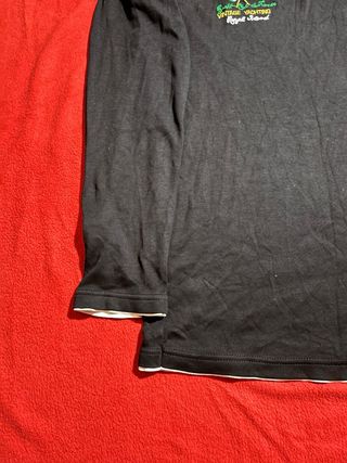 Polo Ralph Lauren Manga Larga Negro