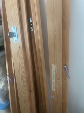 Cama IKEA NEIDEN madera 2 plazas