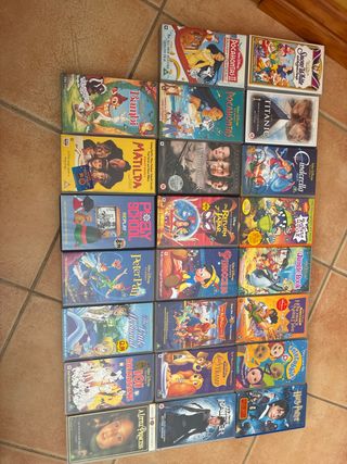 Lote VHS Disney Clásicos y Más