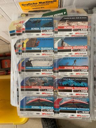 Lotto Schede Telefoniche Telecom Italia 400+