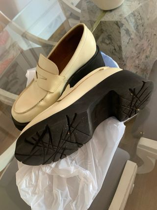 Mocasines Camper Beige