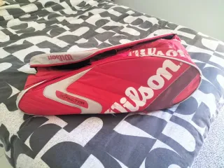 Raquetero Wilson Tour Rojo